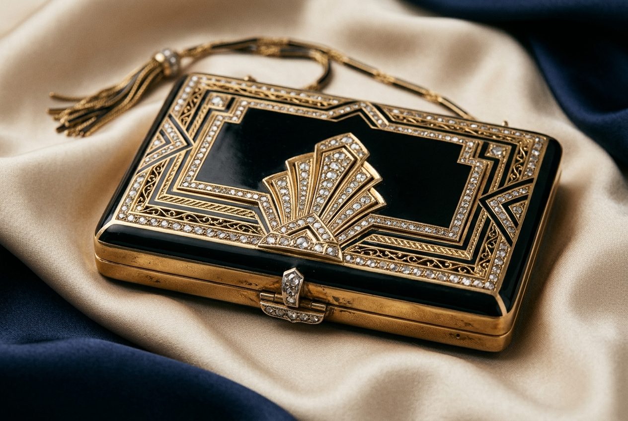 经典复古 Minaudière 晚宴包
